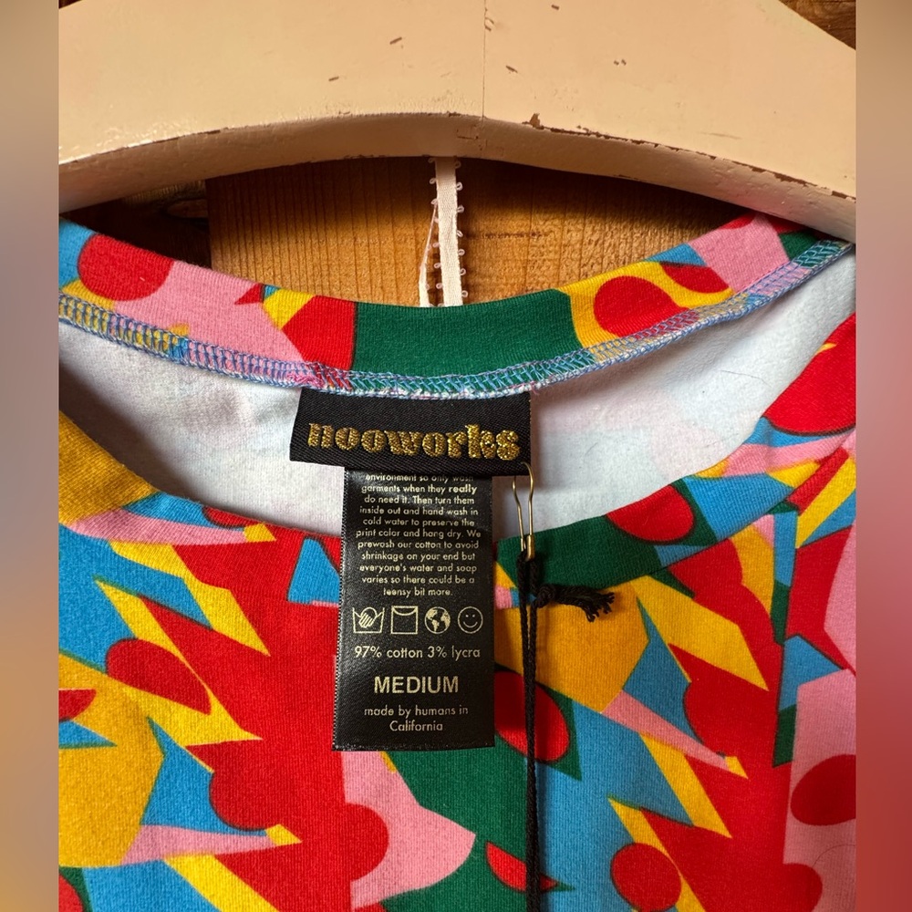 NOOWORKS muscle tee in Macarena - Picture 5 of 6